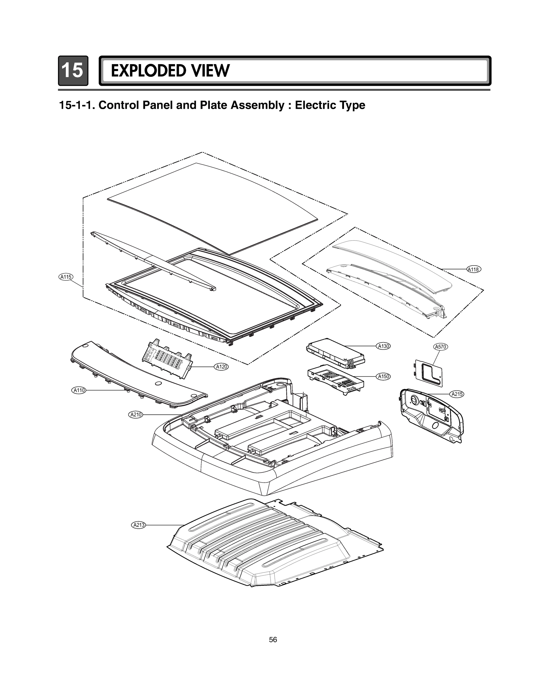 CONTROL PANEL AND PLATE ASSEMBLY