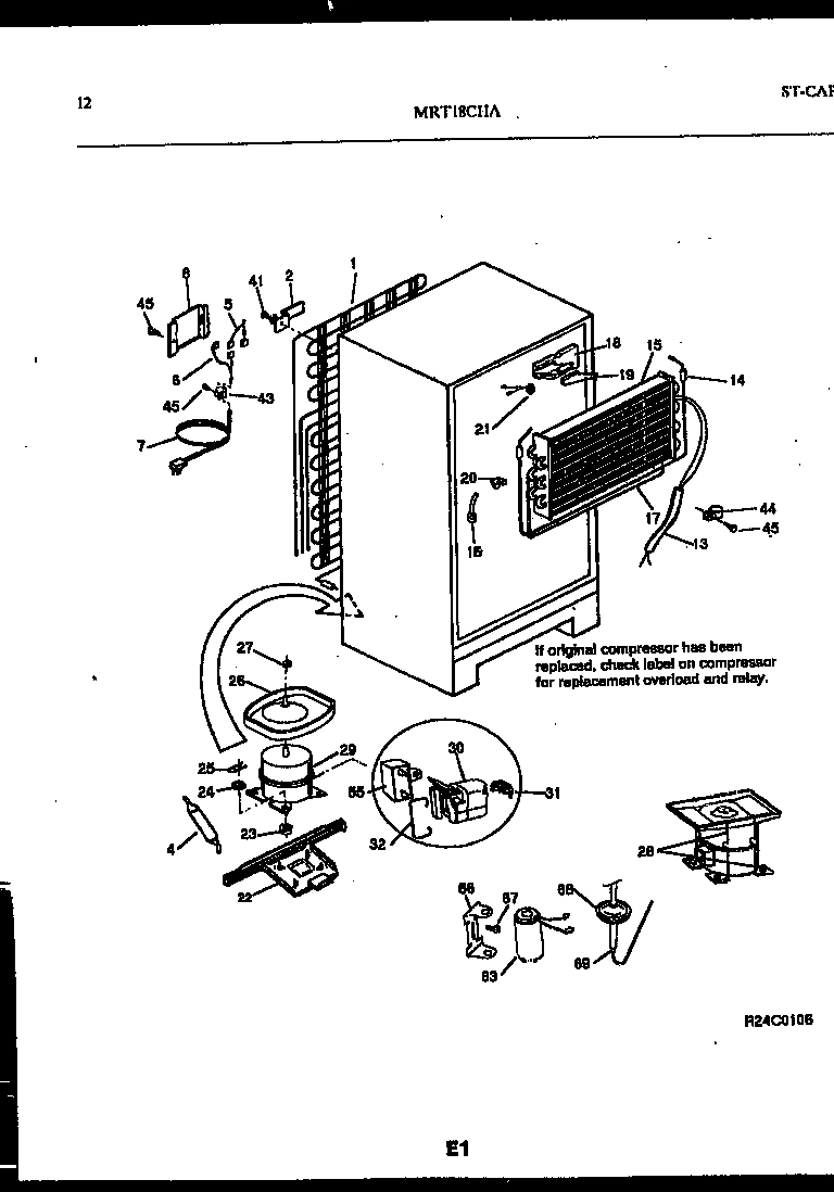 07 - SYSTEM AND AUTOMATIC DEFROST PARTS
