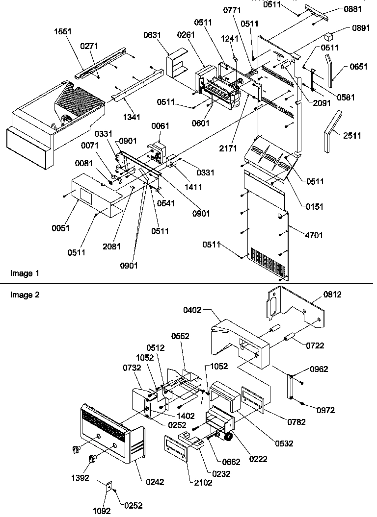 07 - ICE MAKER/CONTROL ASSY
