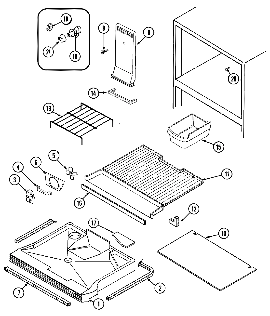 01 - FREEZER COMPARTMENT