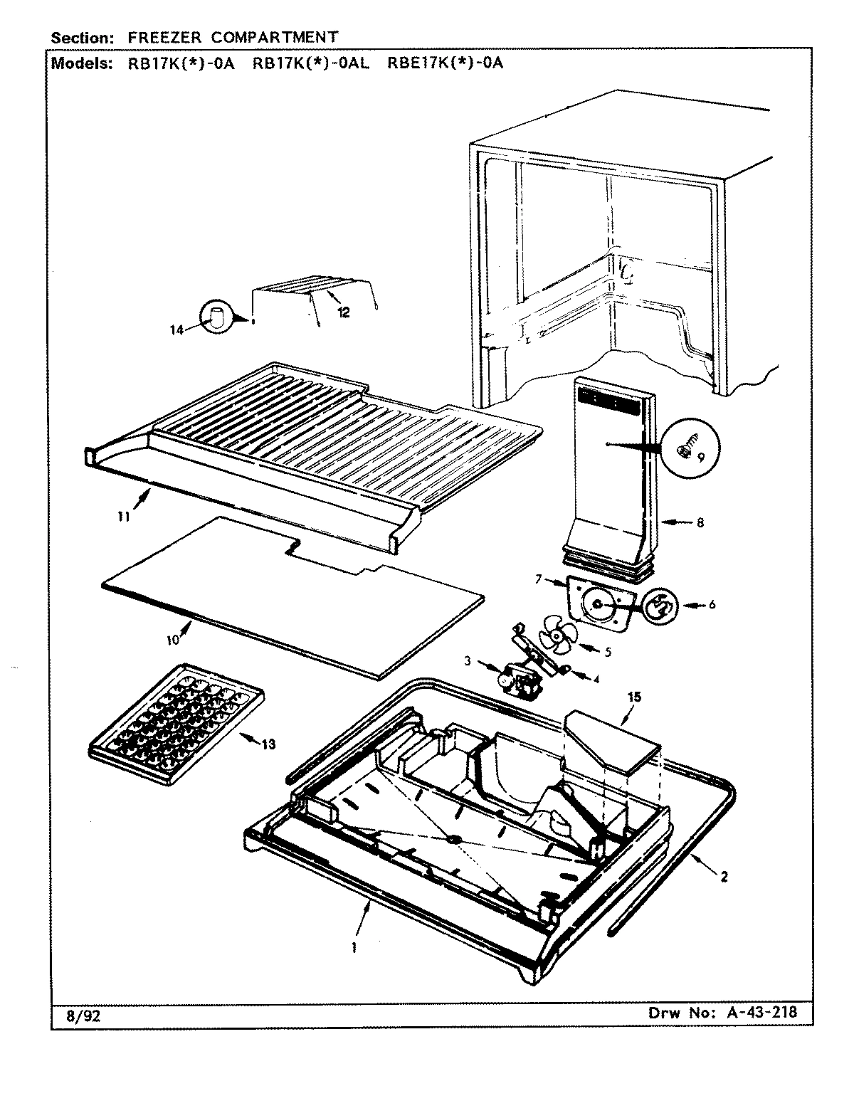 02 - FREEZER COMPARTMENT
