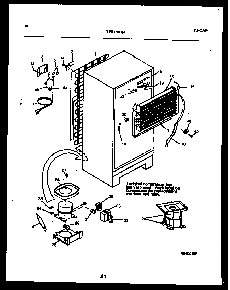 06 - SYSTEM AND AUTOMATIC DEFROST PARTS