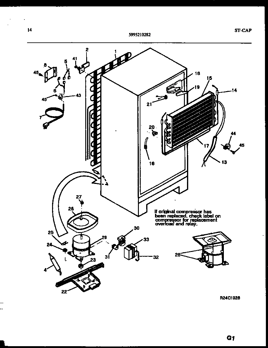 08 - SYSTEM AND AUTOMATIC DEFROST PARTS