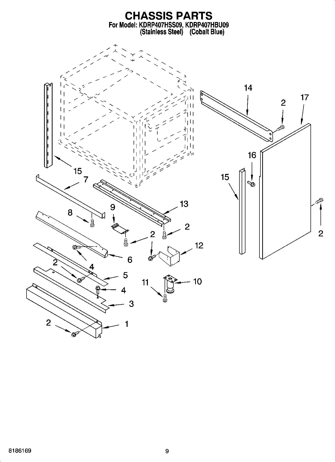 08 - CHASSIS PARTS, OPTIONAL PARTS