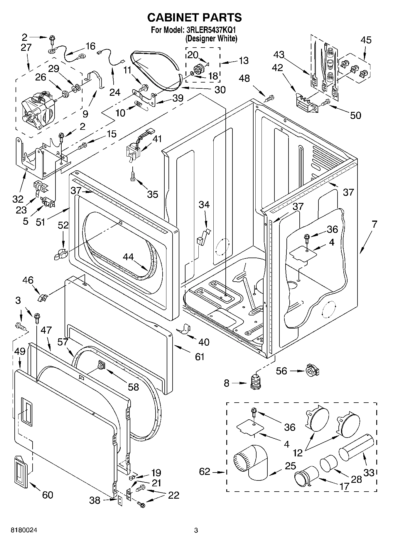 02 - CABINET PARTS