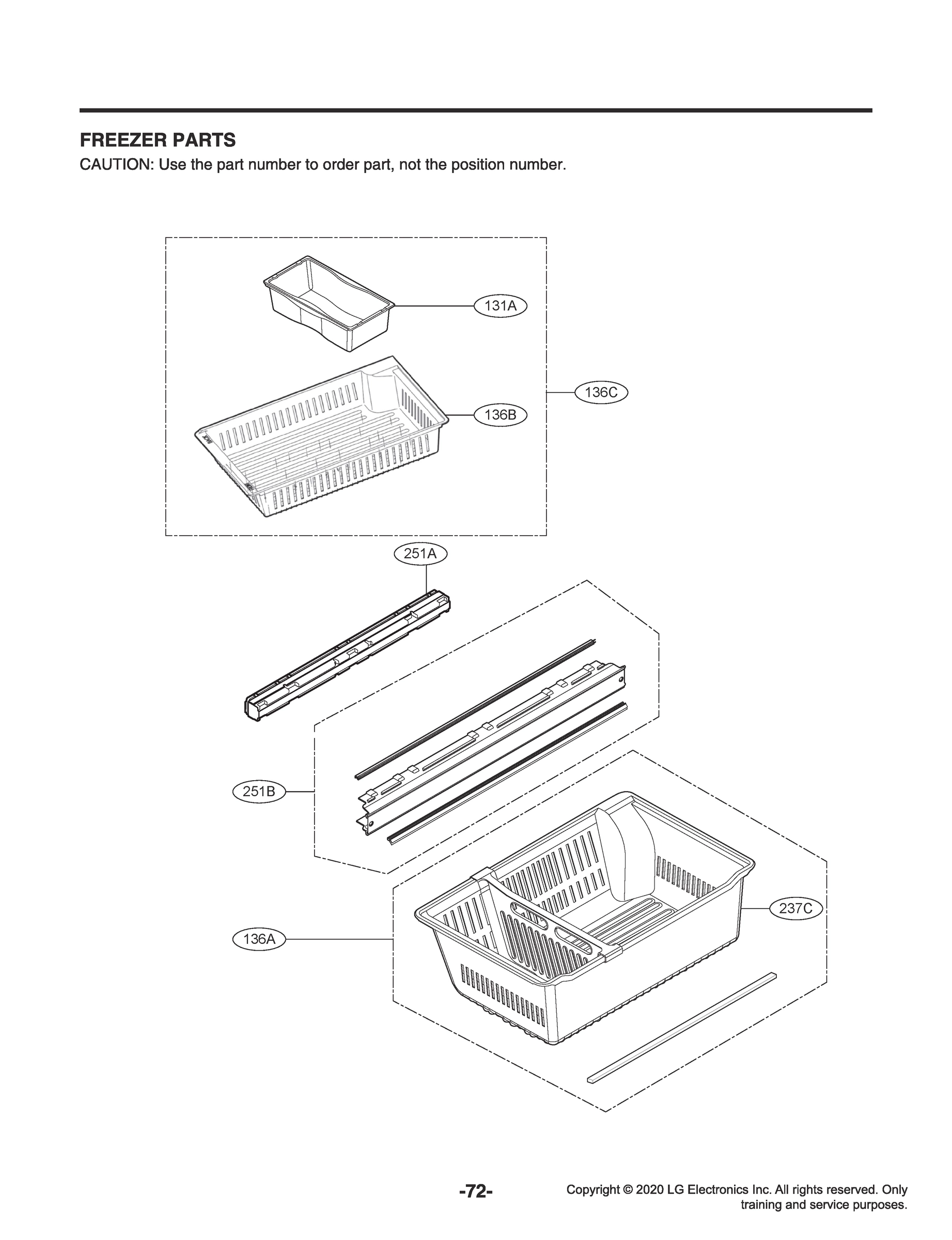 FREEZER PARTS