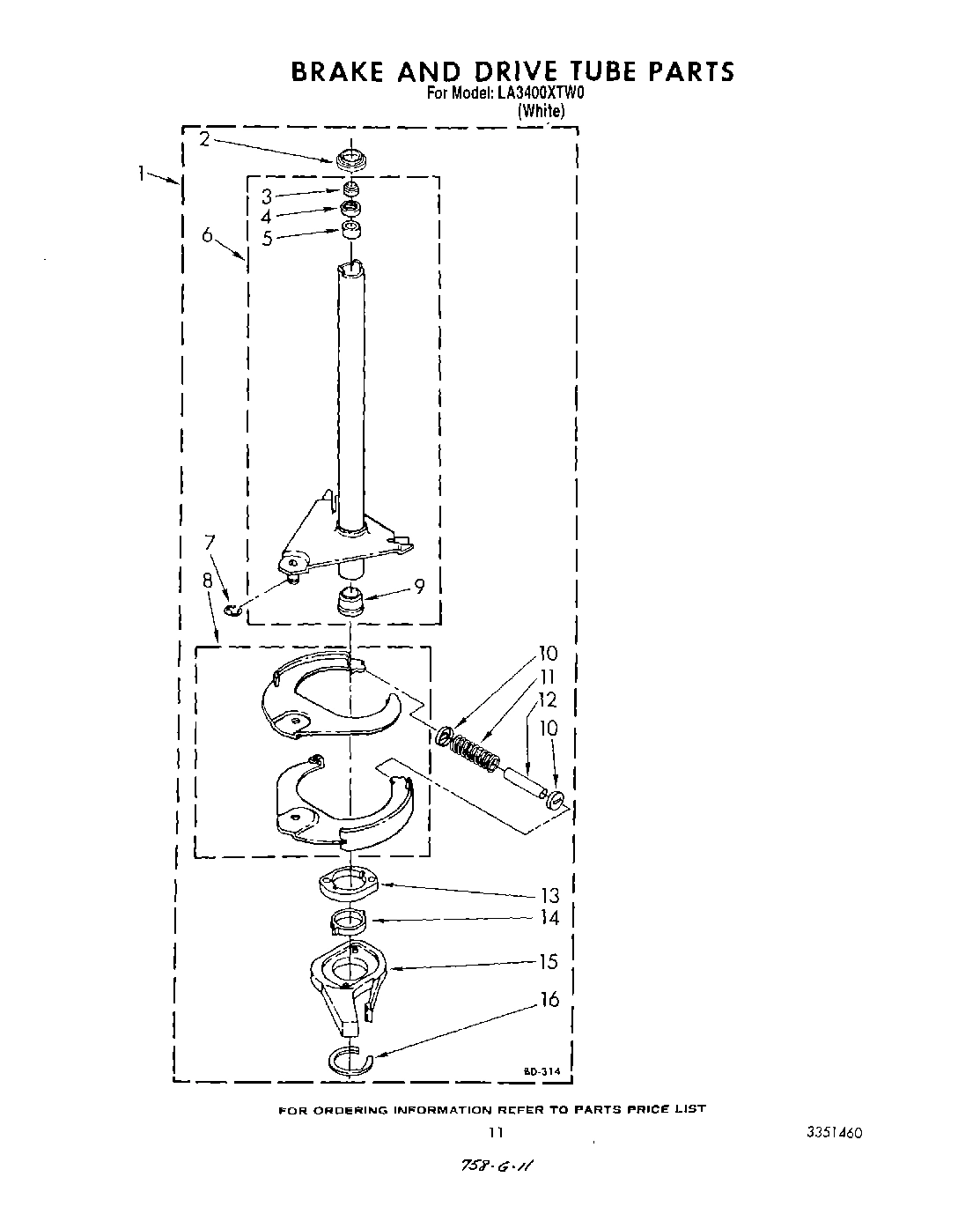 09 - BRAKE AND DRIVE TUBE