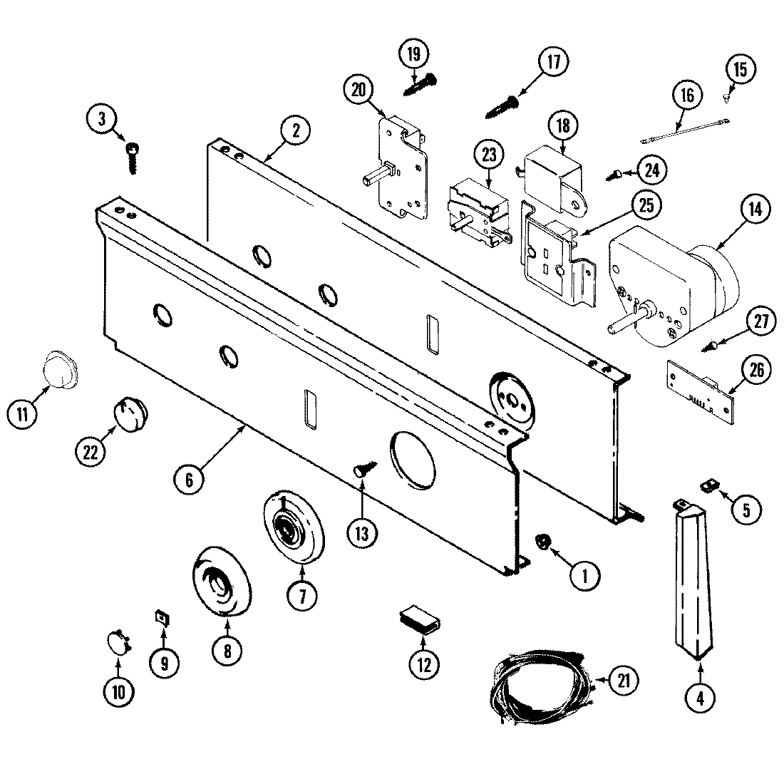 03 - CONTROL PANEL (LDE8604ACM & LDG8604AAM)