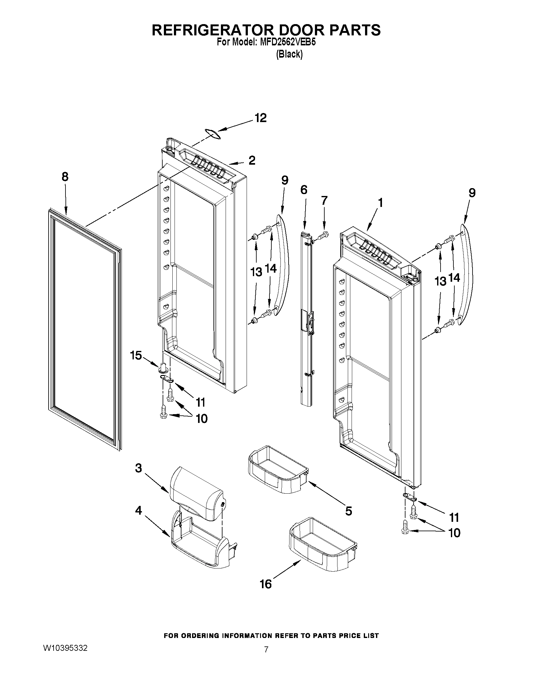 04 - REFRIGERATOR DOOR PARTS