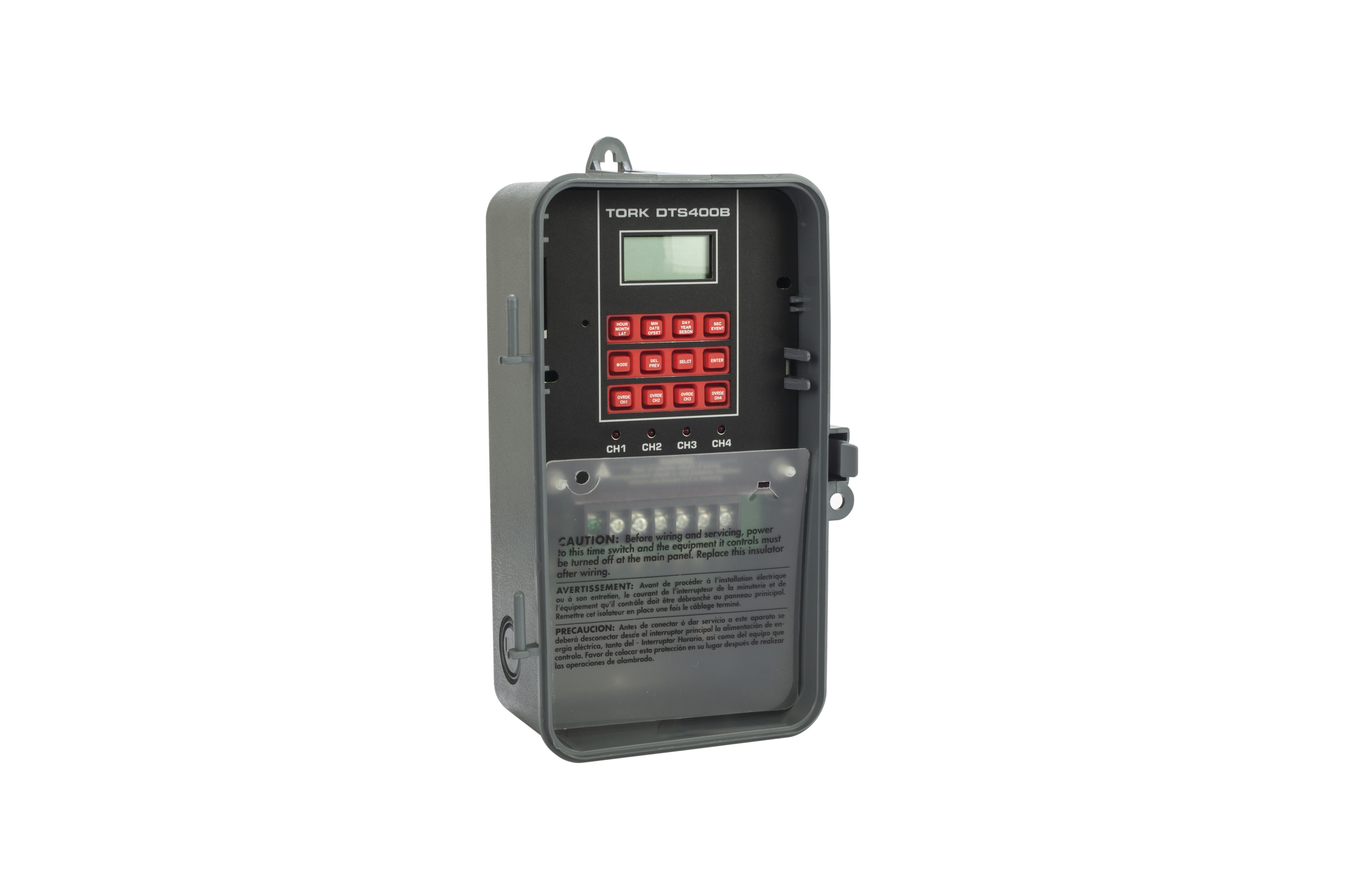 Programmateur Horaire Tork DTS400B 4 Canaux - Neuf En Boîte Grise - Courant AC