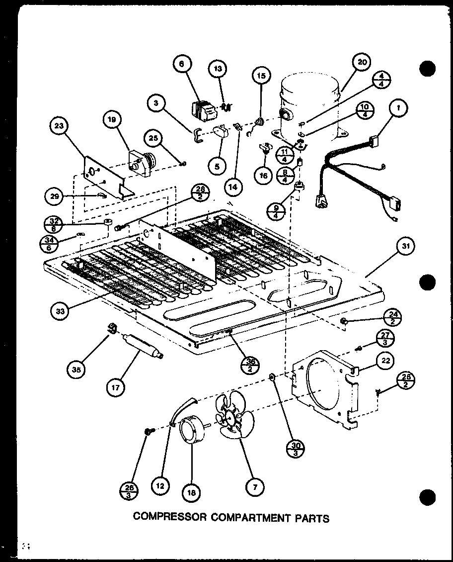 01 - COMPRESSOR COMPARTMENT PARTS