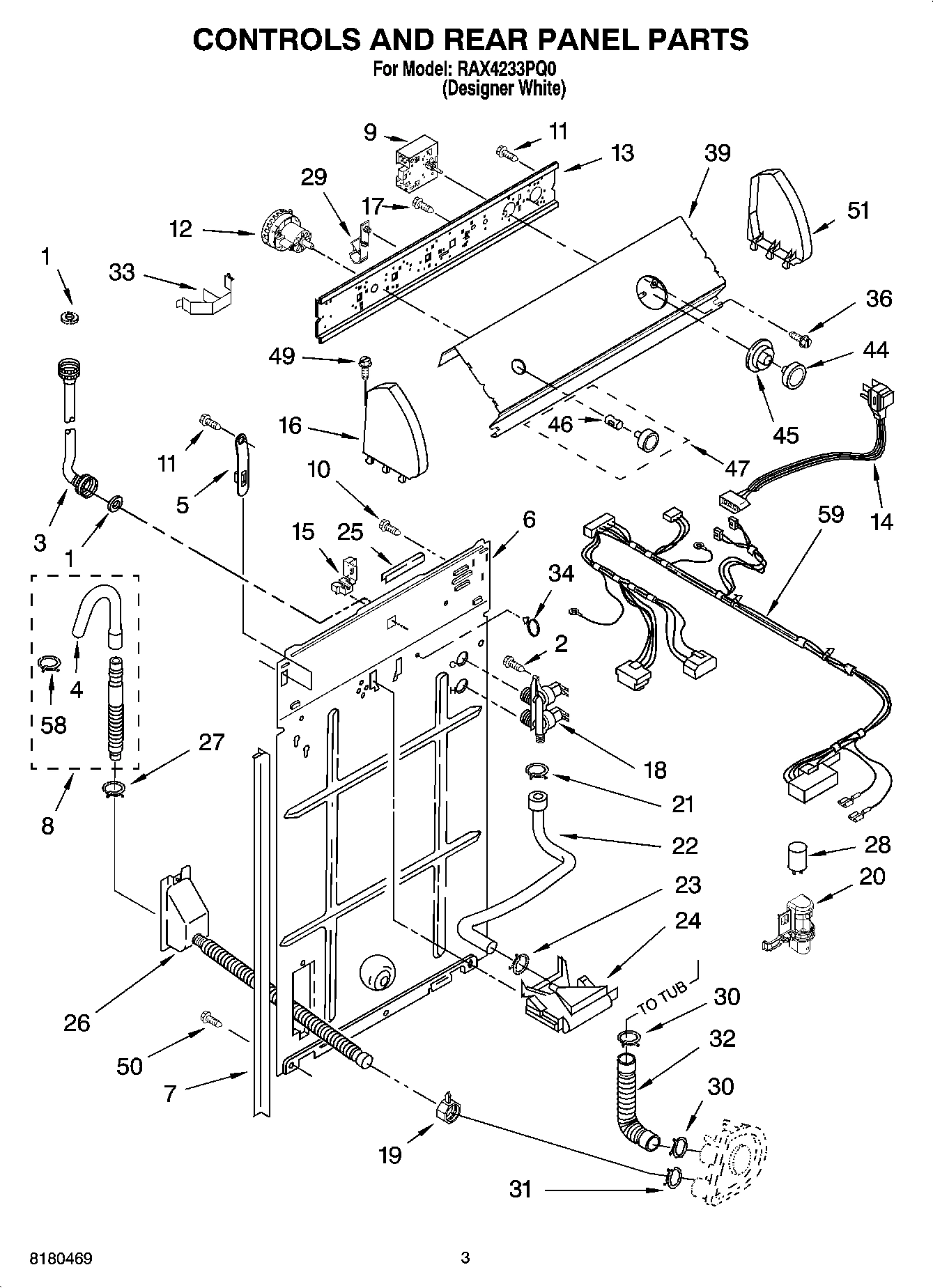02 - CONTROL AND REAR PANEL PARTS