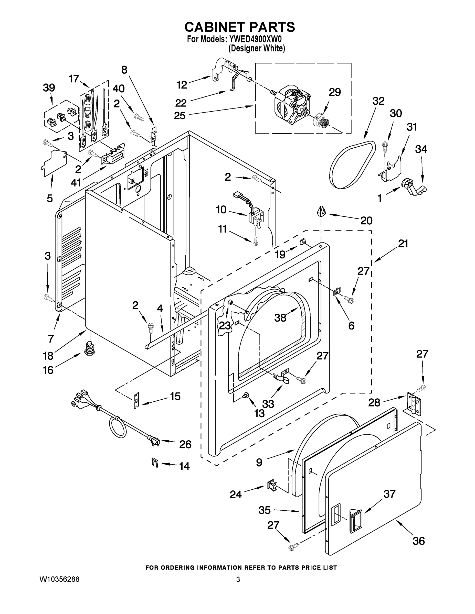 02 - CABINET PARTS