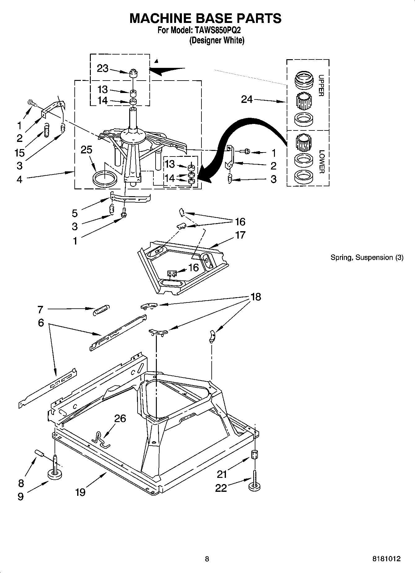 05 - MACHINE BASE PARTS