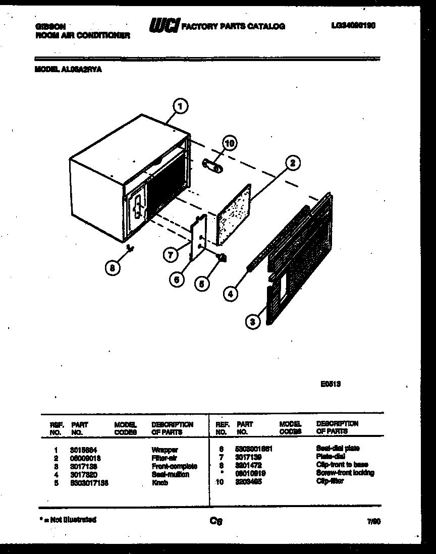 02 - CABINET PARTS
