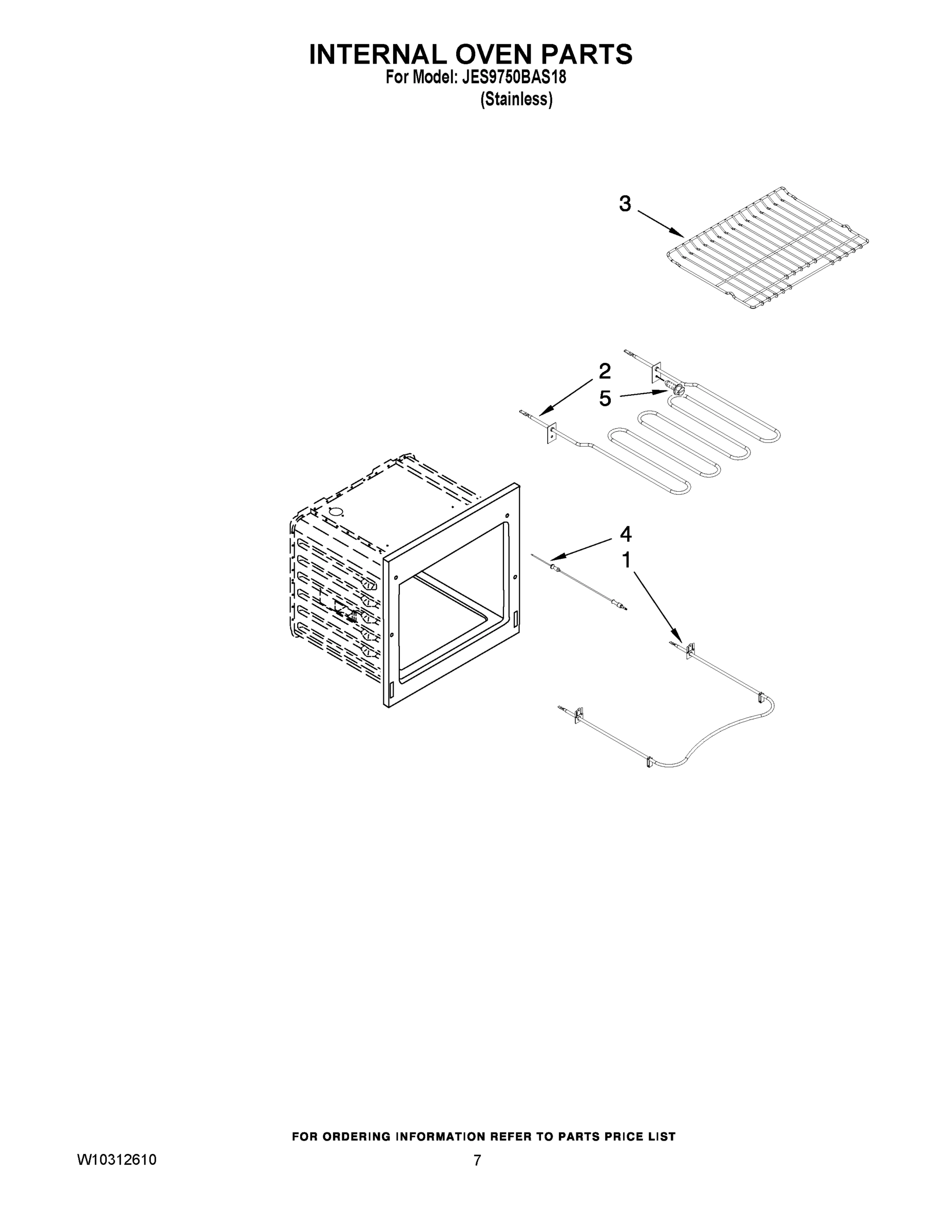 05 - INTERNAL OVEN PARTS