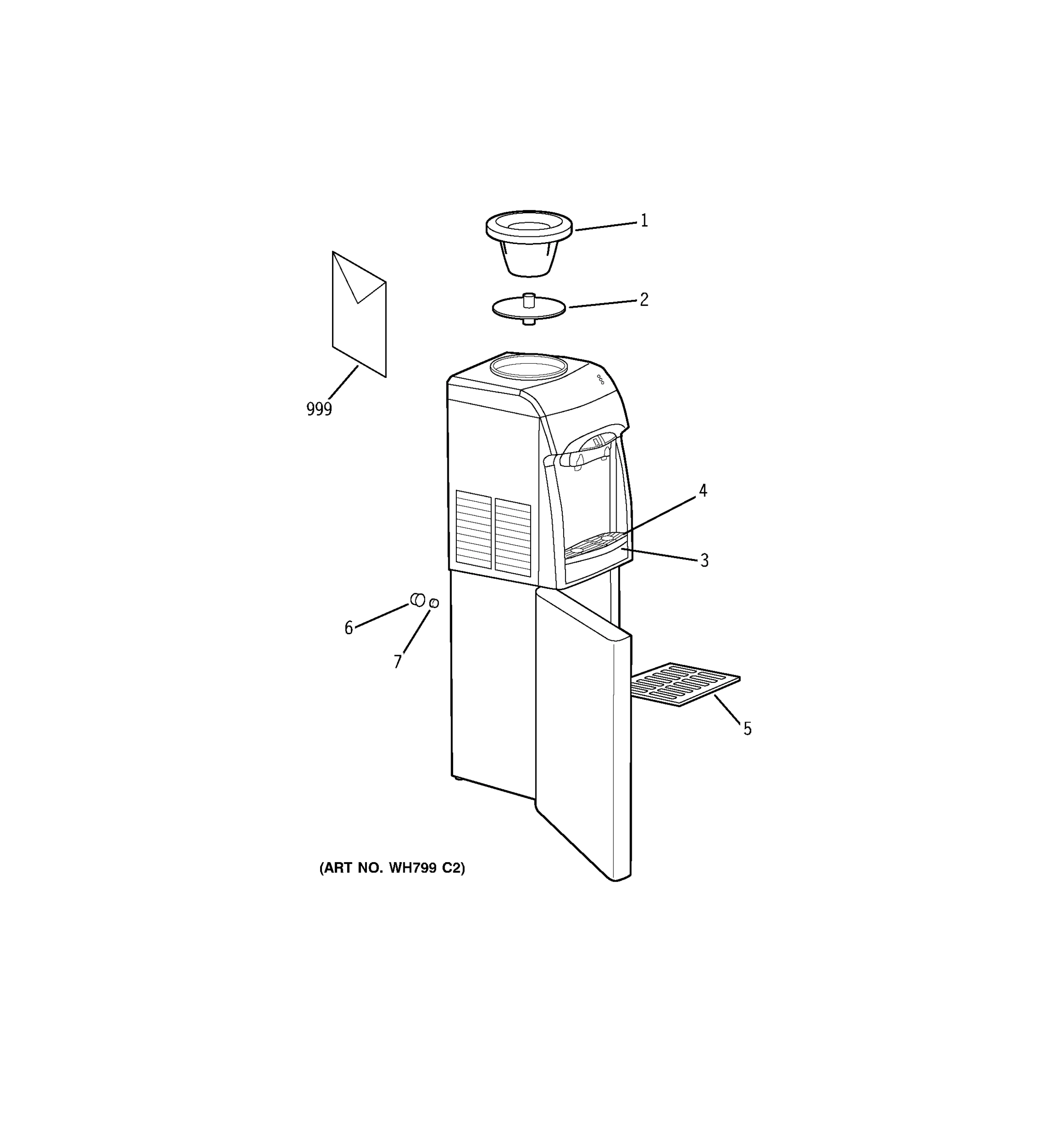 HOT & COLD WATER DISPENSER