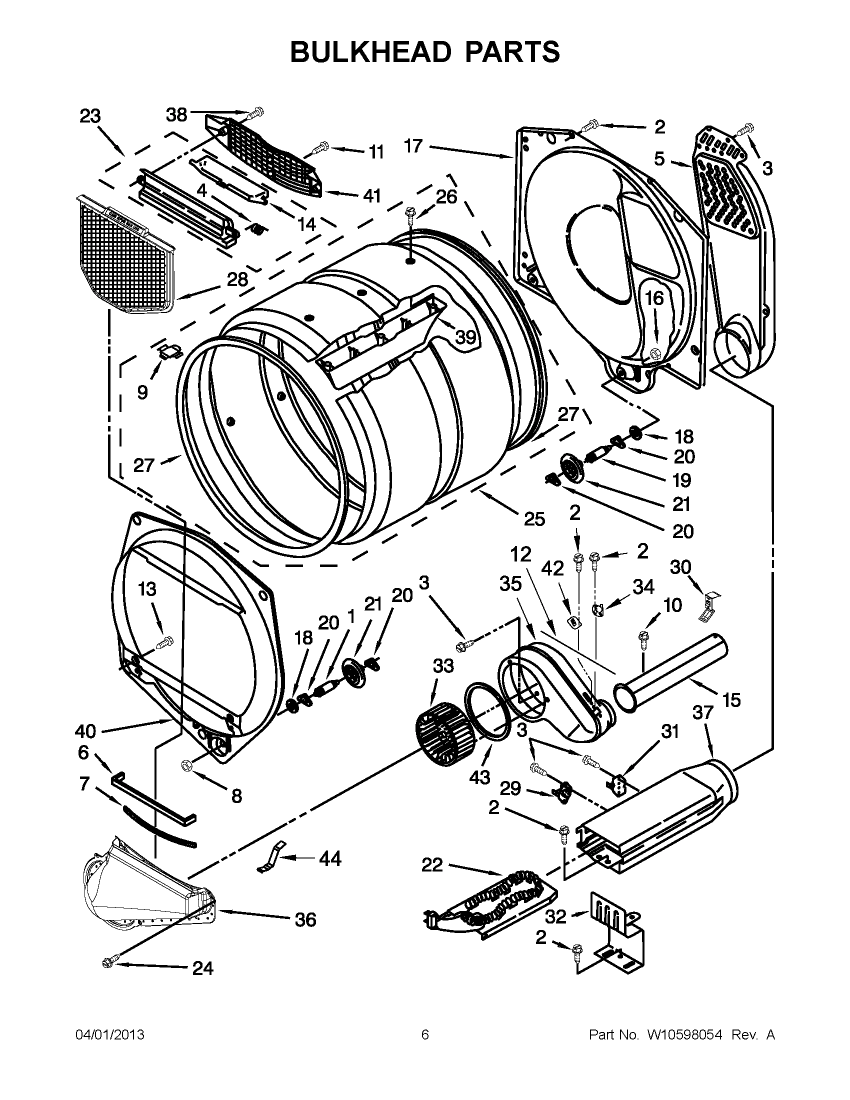 03 - BULKHEAD PARTS