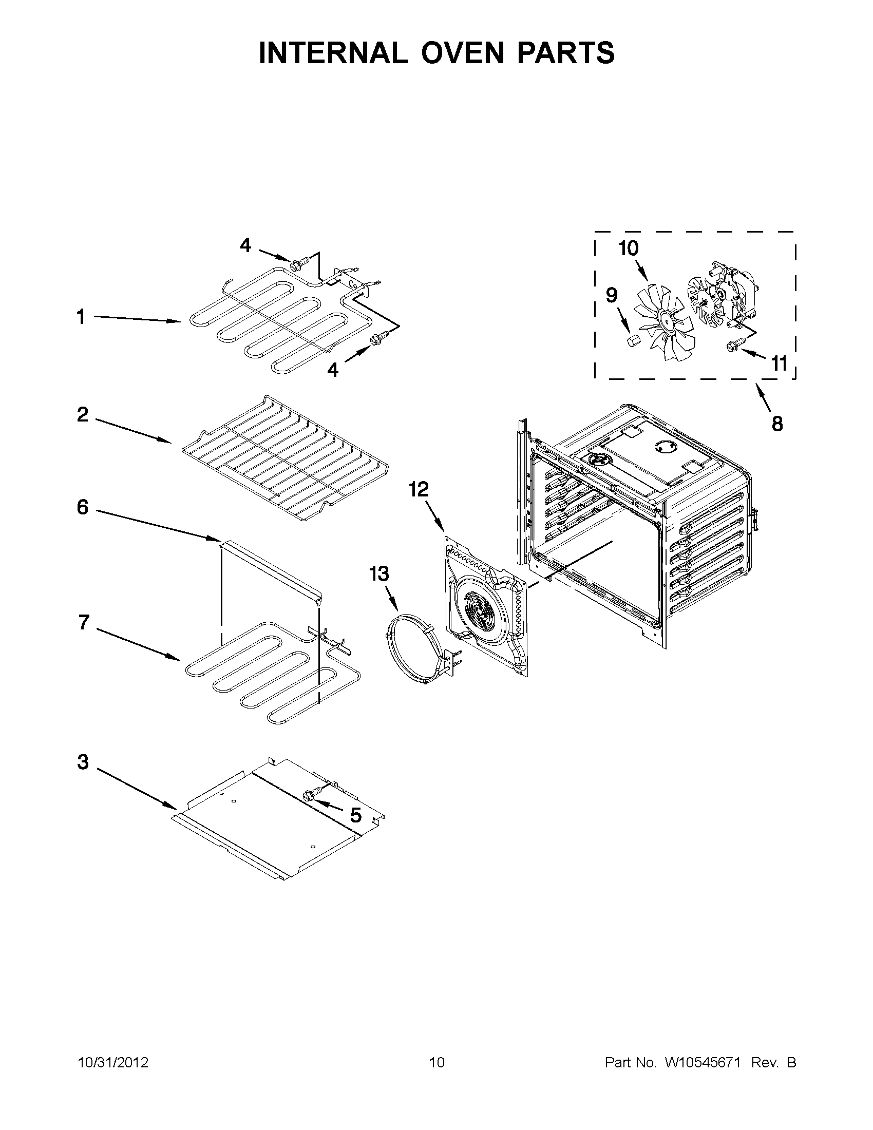 05 - INTERNAL OVEN PARTS