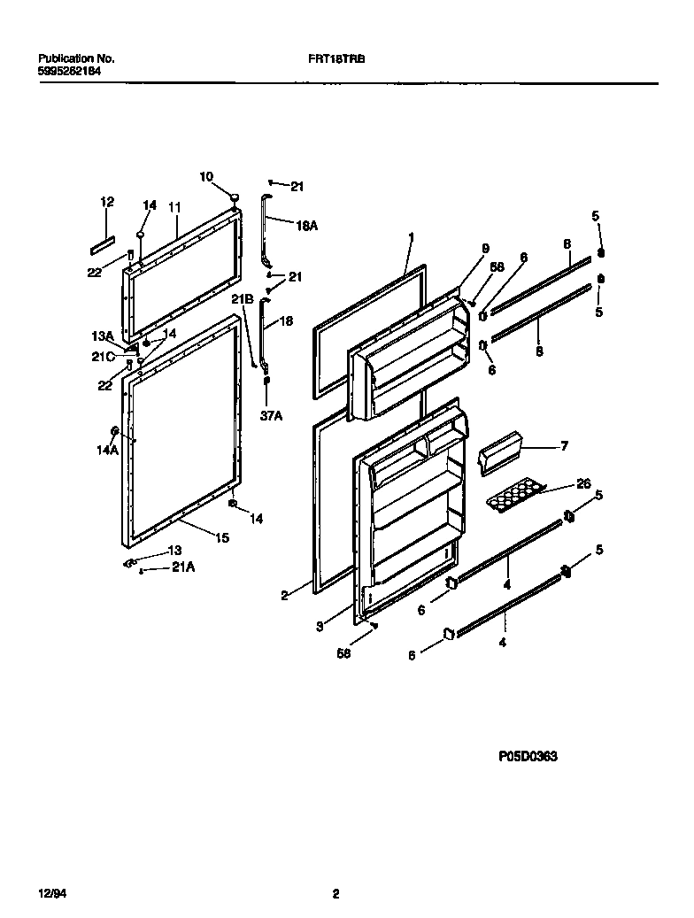 02 - FOOD AND FREEZER DOORS