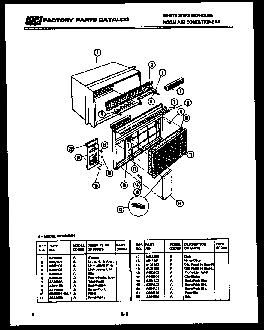 02 - CABINET PARTS
