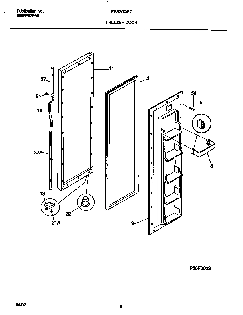 02 - FREEZER DOOR