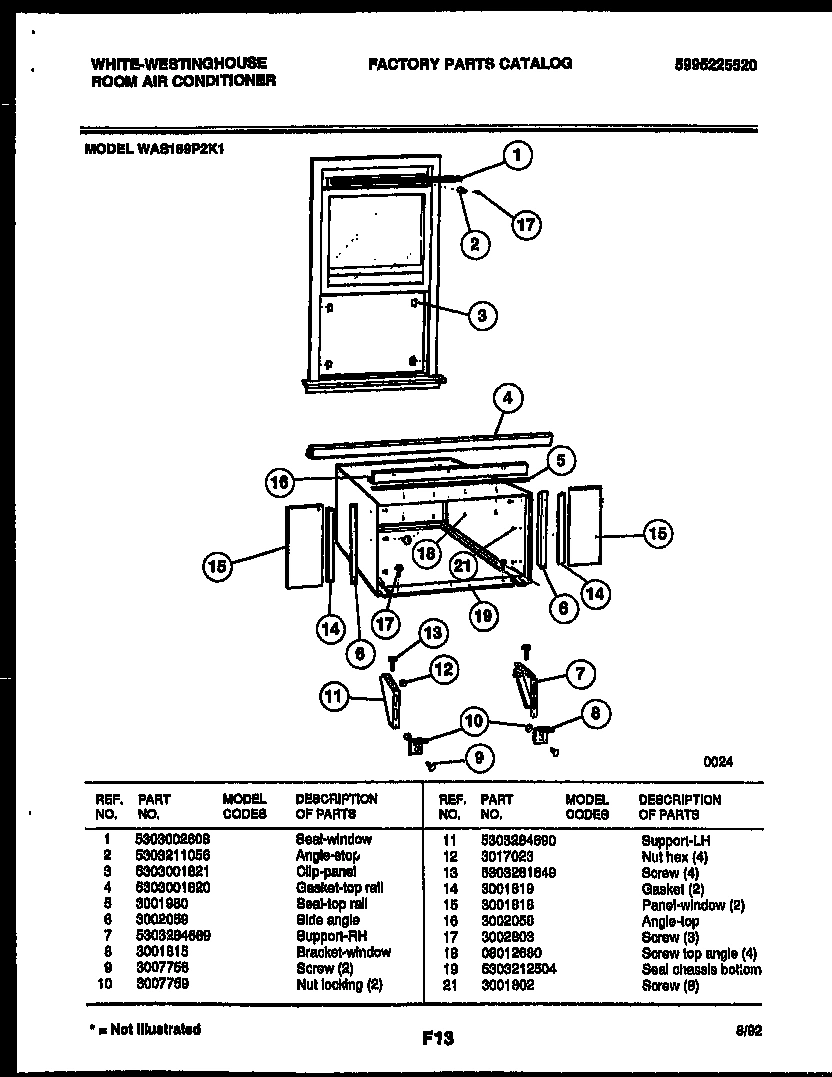 06 - CABINET AND INSTALLATION PARTS