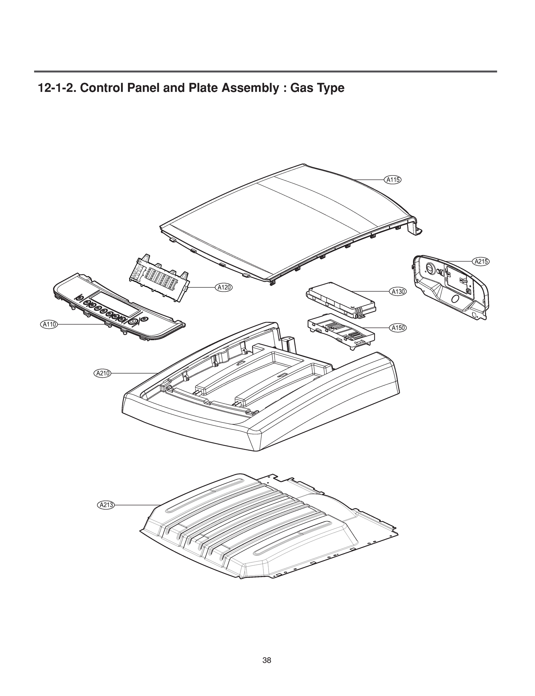 CONTROL PANEL AND PLATE ASSEMBLY