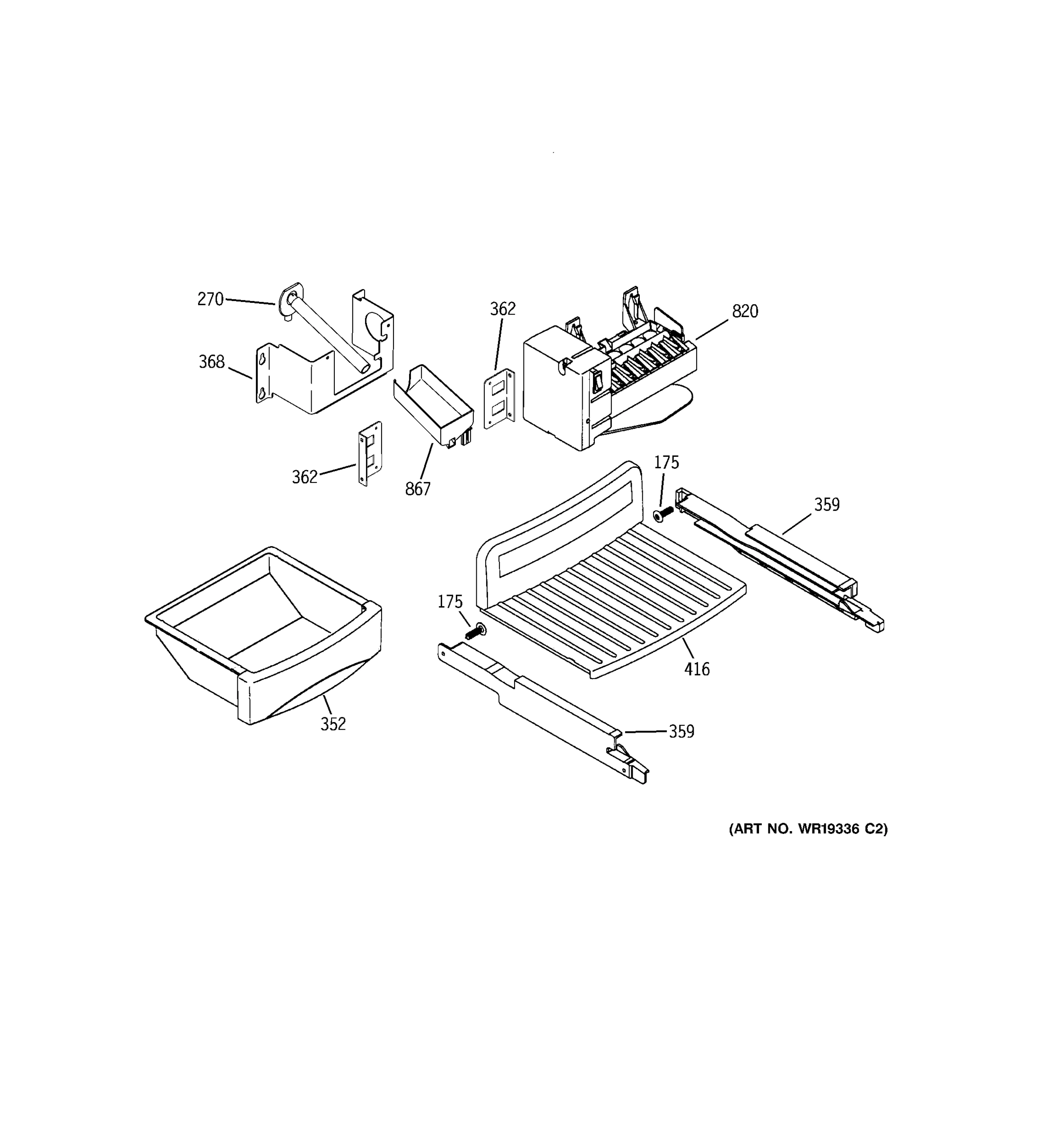 ICE MAKER & DISPENSER