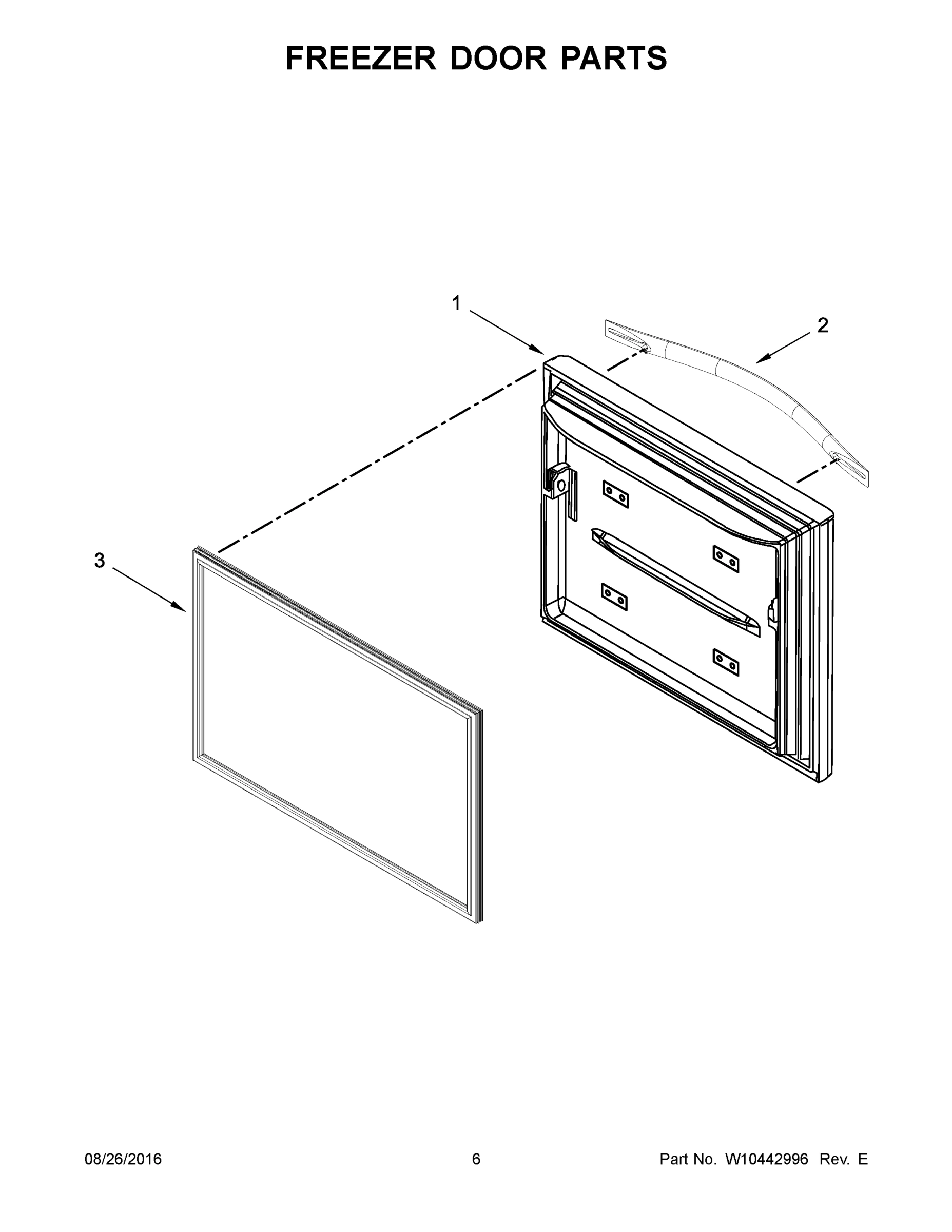 04 - FREEZER DOOR PARTS