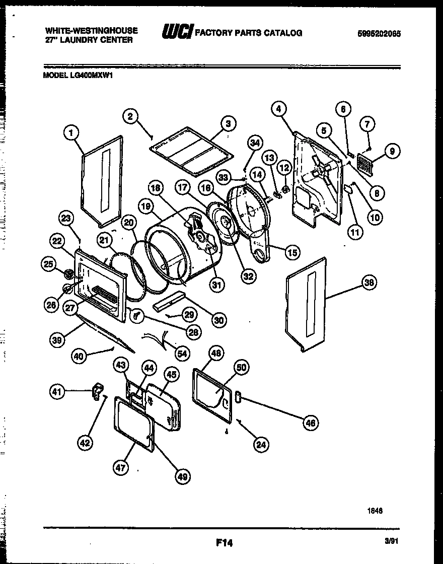 02 - CABINET AND COMPONENT PARTS