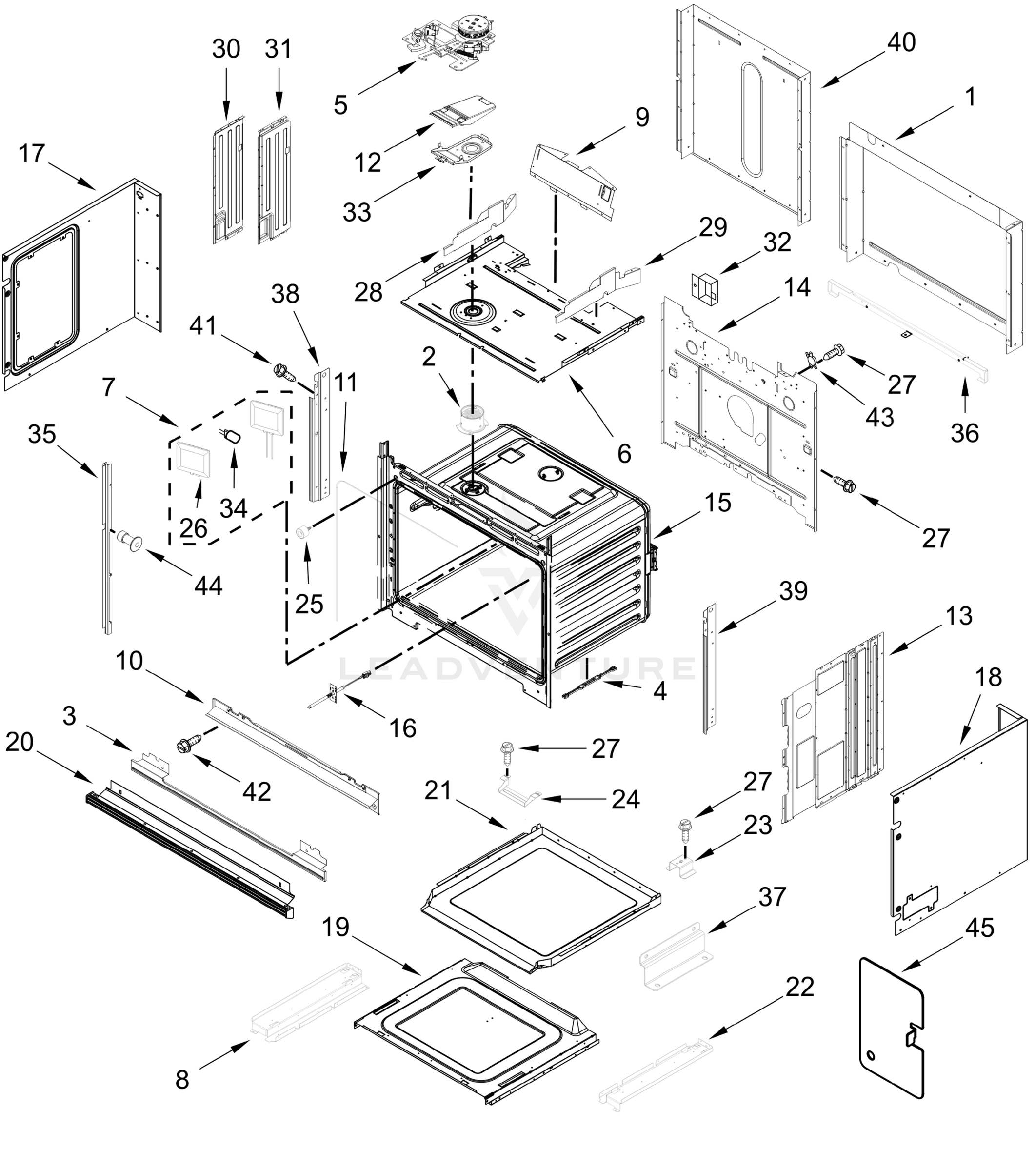 OVEN PARTS