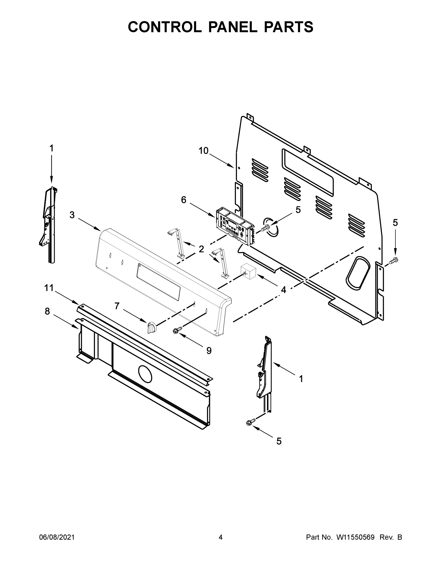 03 - CONTROL PANEL PARTS