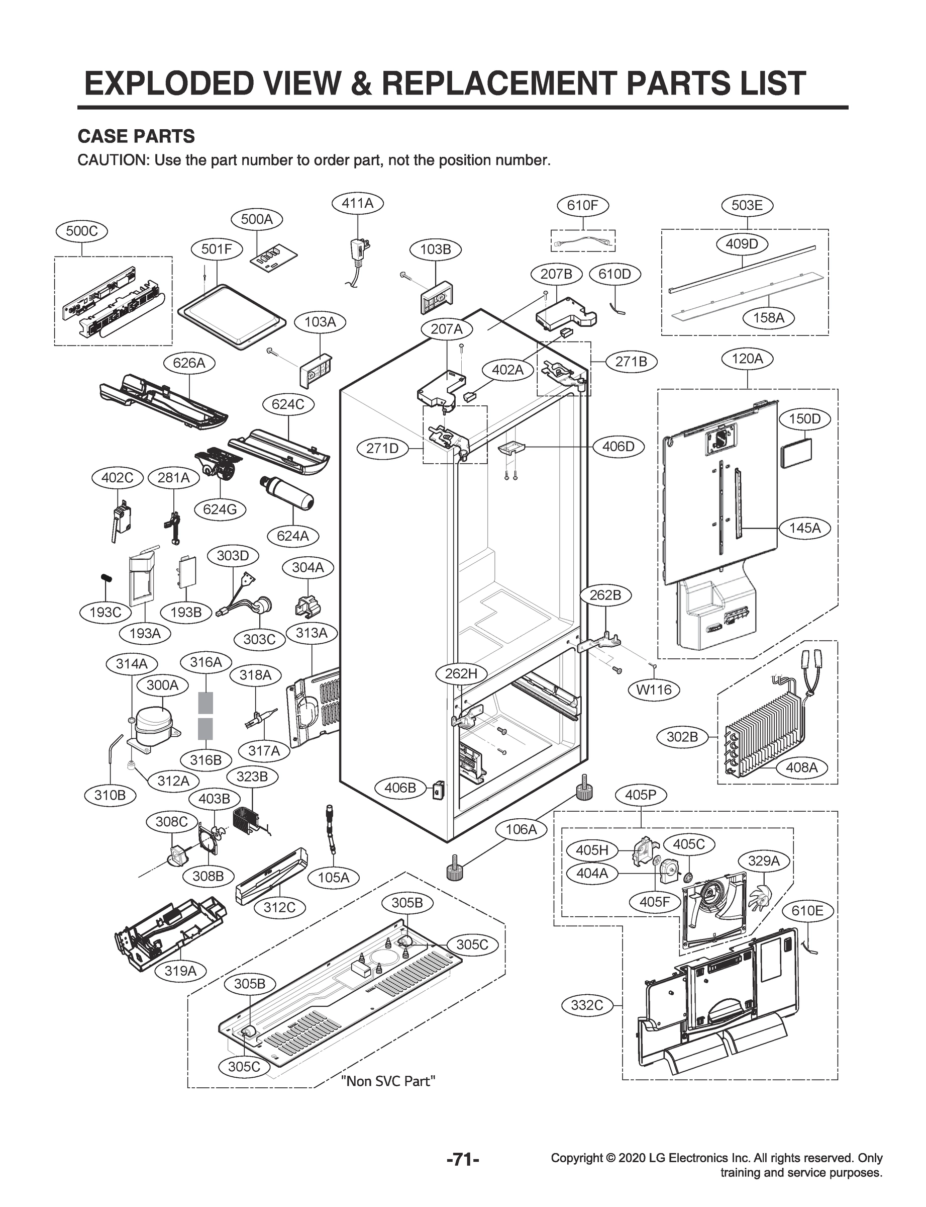 CASE PARTS