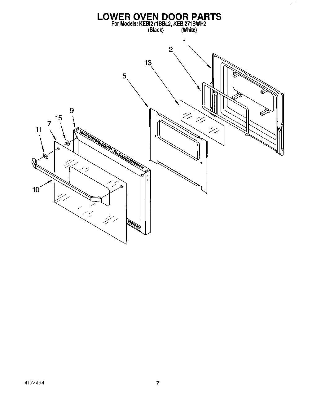 05 - LOWER OVEN DOOR