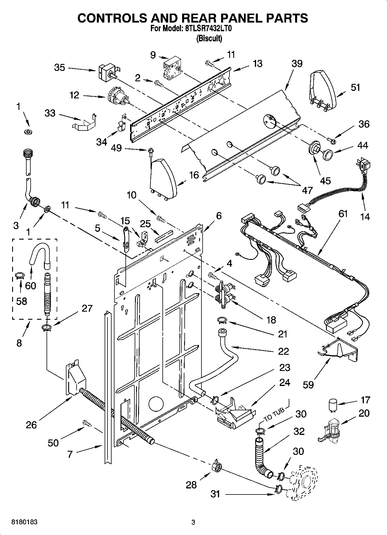 02 - CONTROLS AND REAR PANEL PARTS