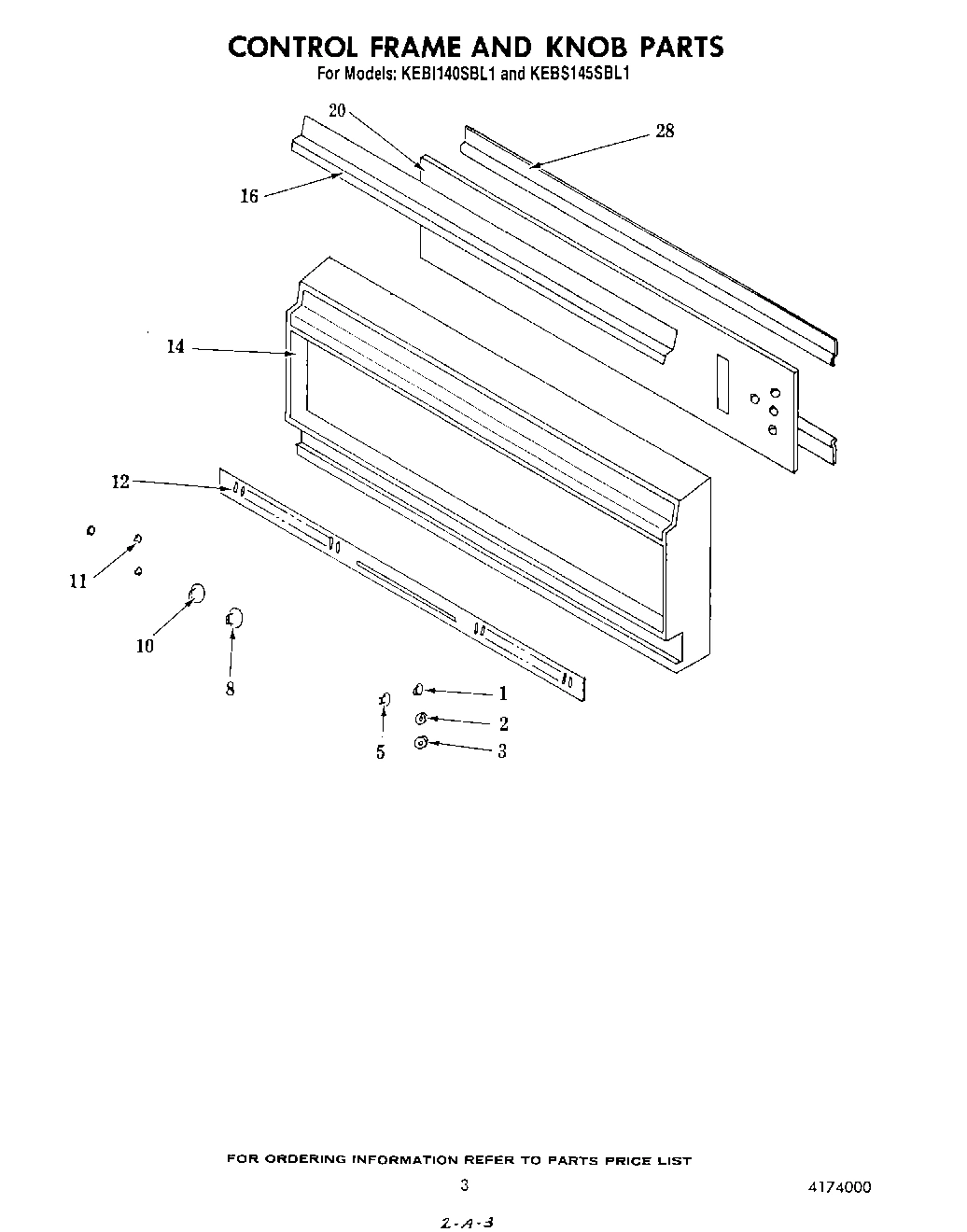 03 - CONTROL FRAME AND KNOB