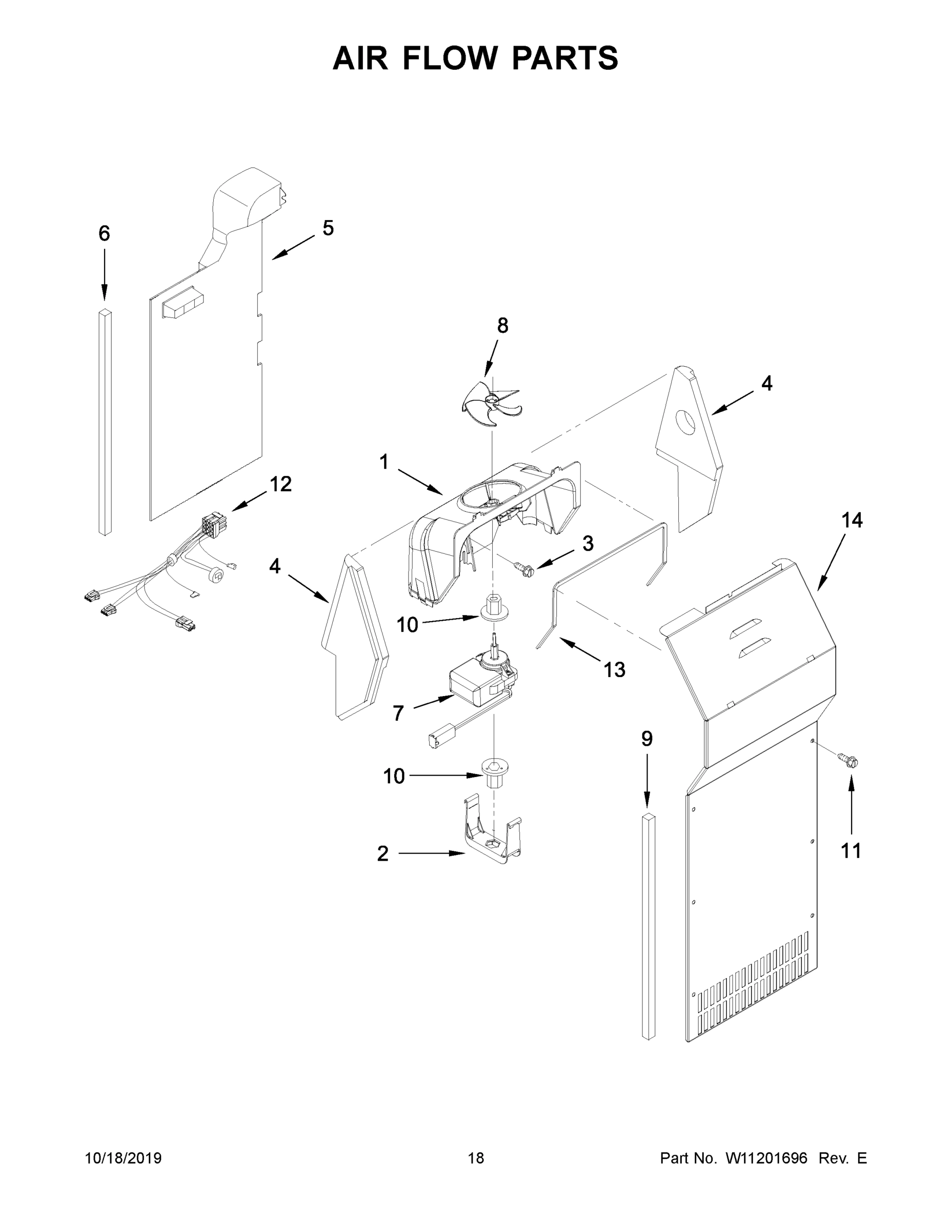10 - AIR FLOW PARTS