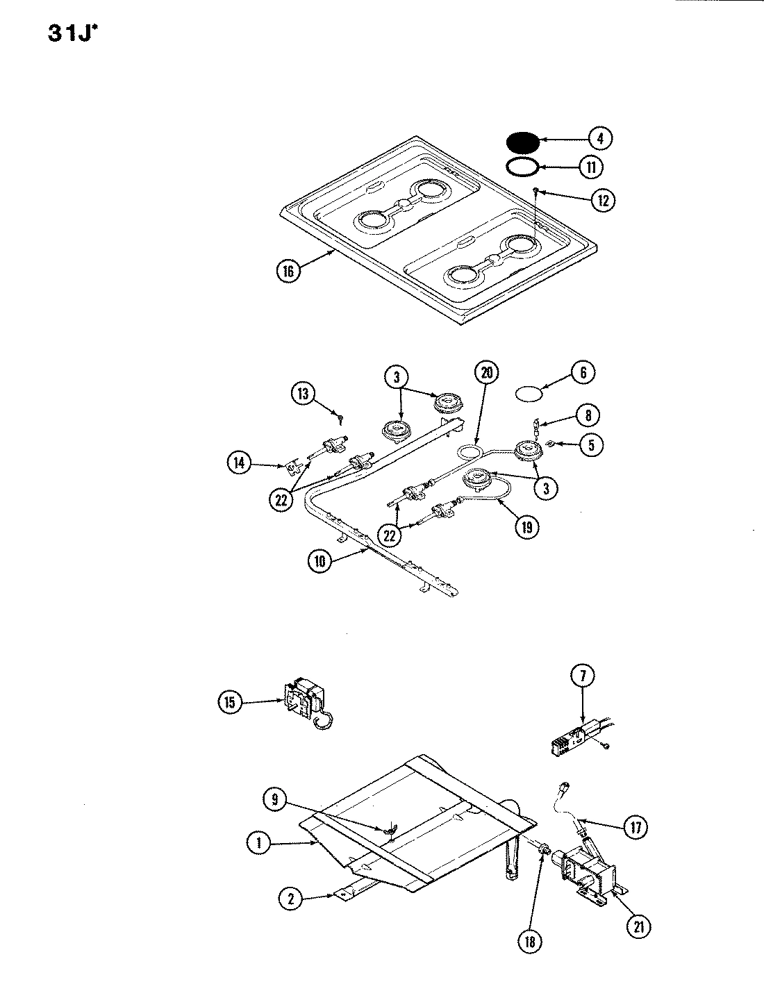 04 - TOP ASSY./CONTROL SYSTEM