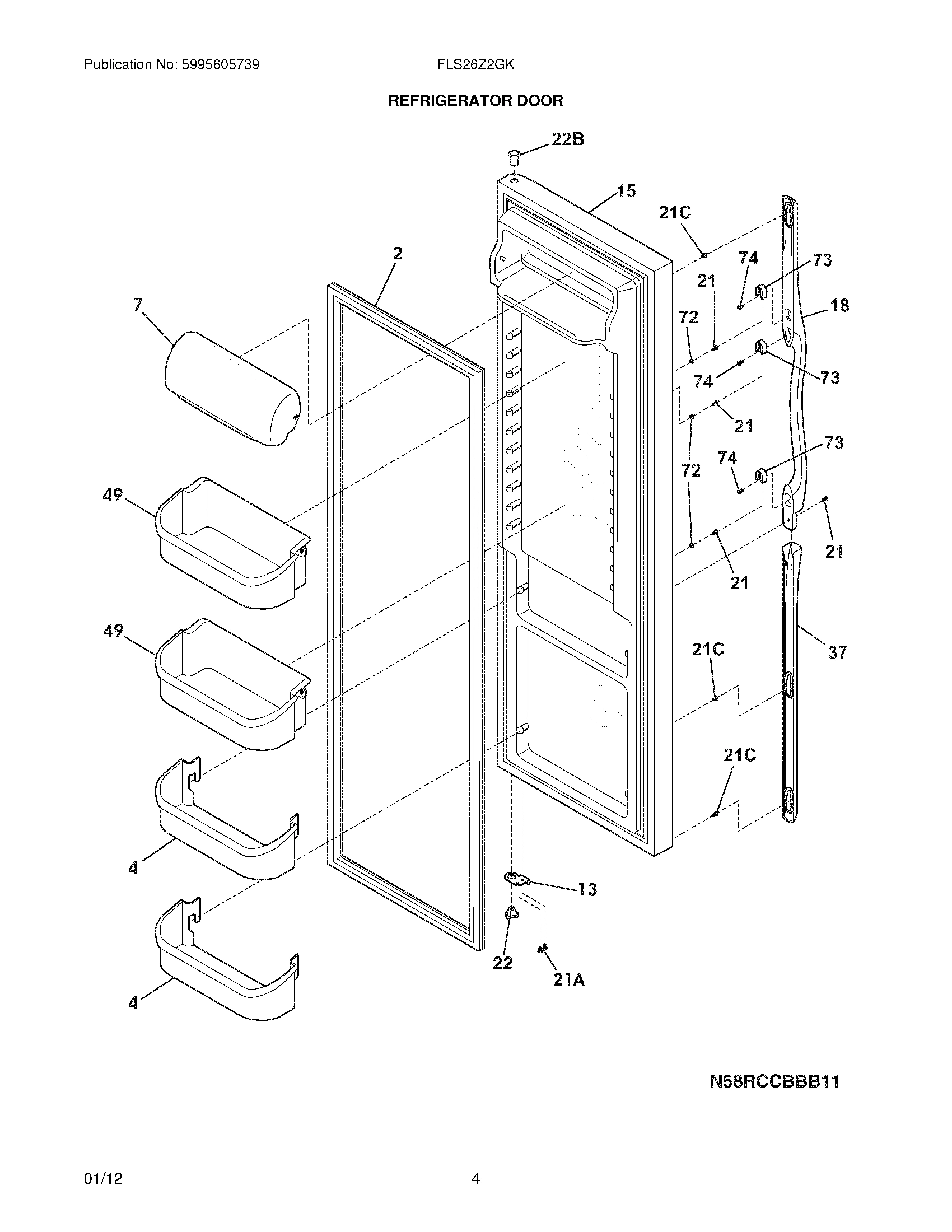 05 - REFRIGERATOR DOOR