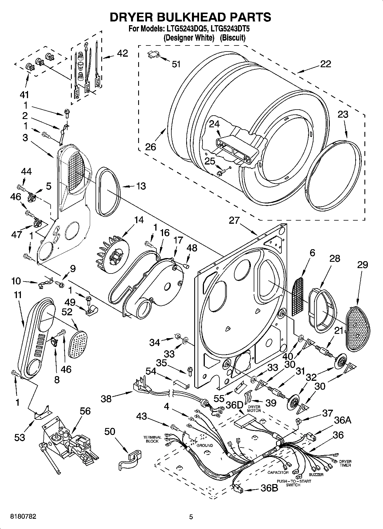 04 - DRYER BULKHEAD PARTS