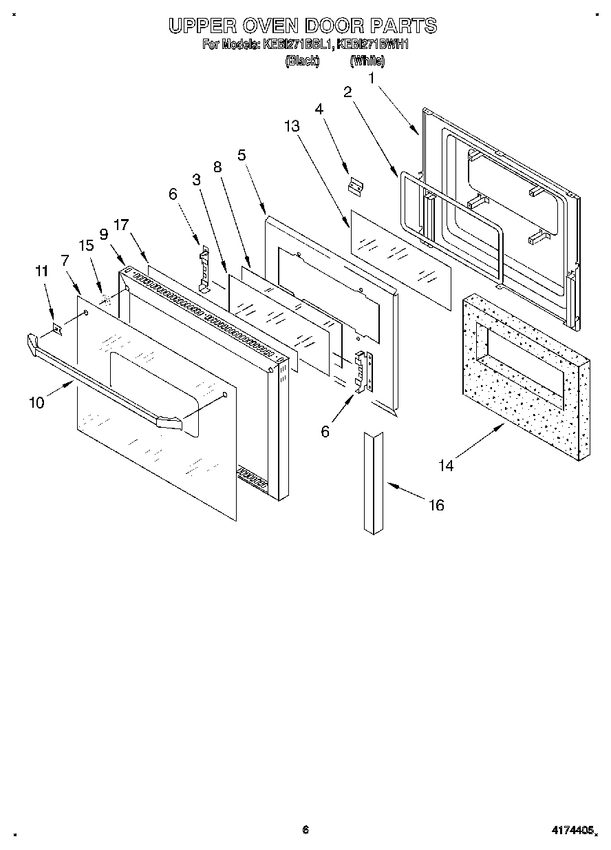 04 - UPPER OVEN DOOR
