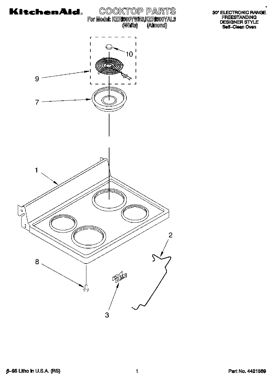01 - COOKTOP, LITERATURE