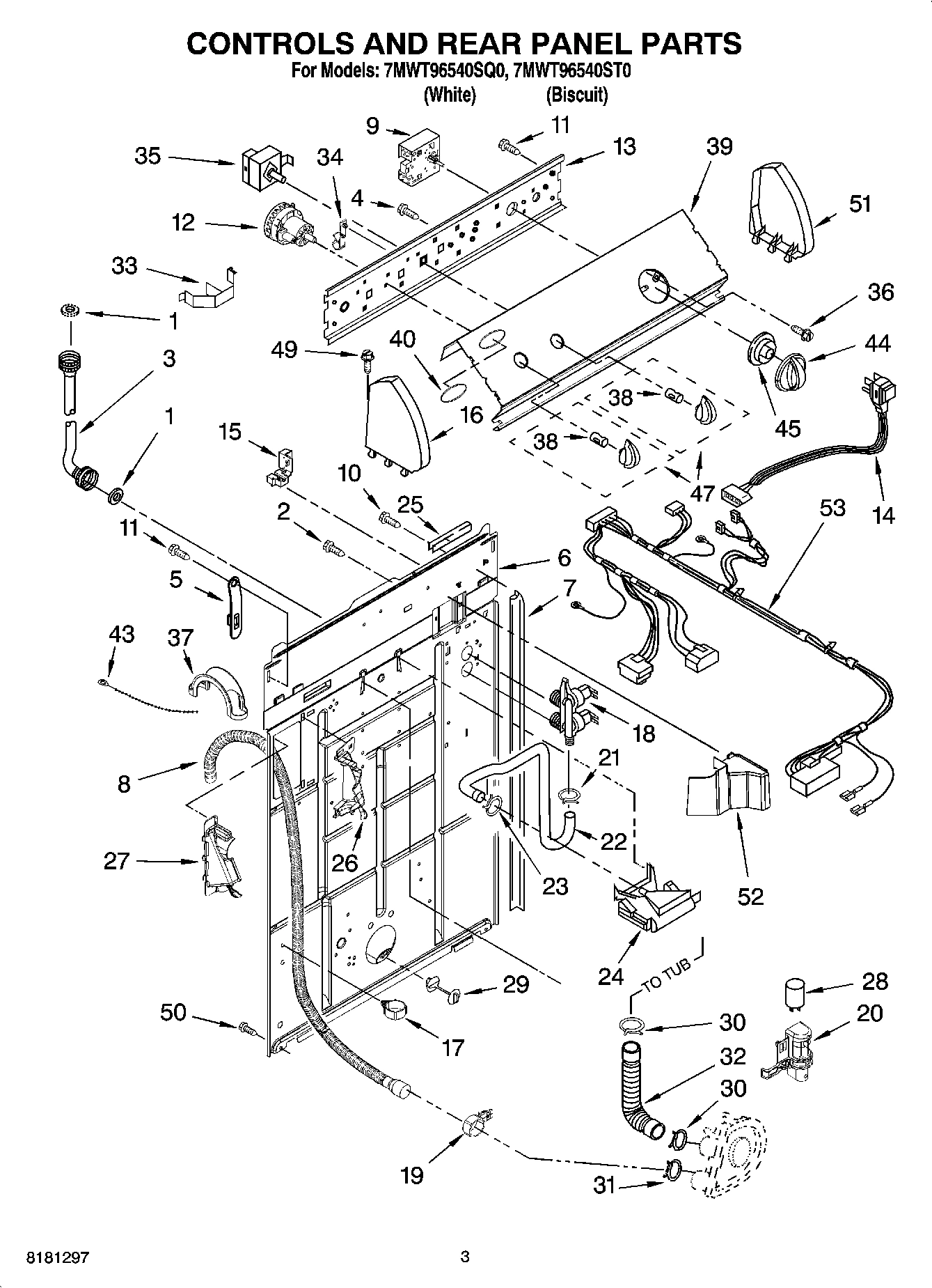 02 - CONTROLS AND REAR PANEL PARTS