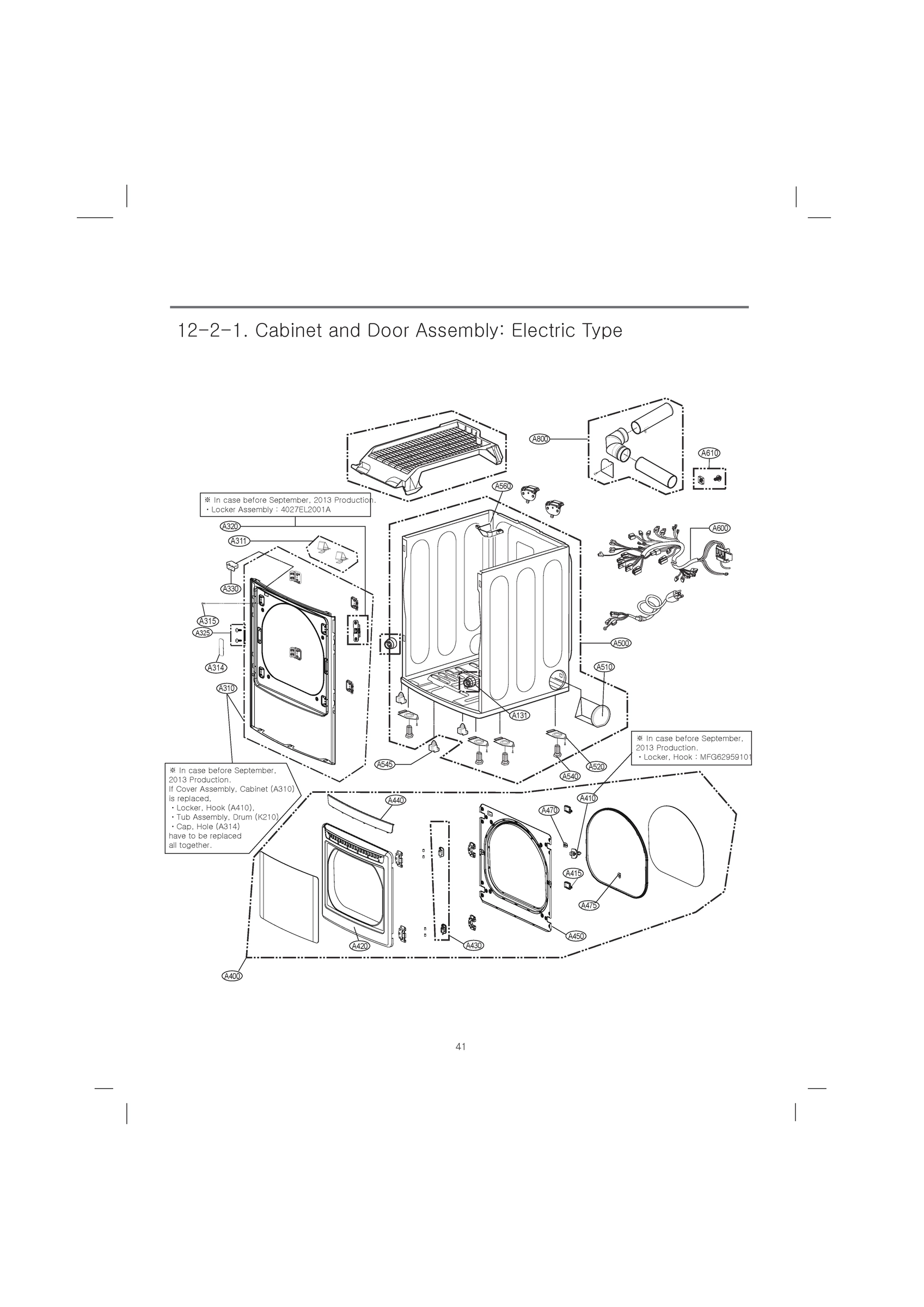 CABINET AND DOOR ASSEMBLY