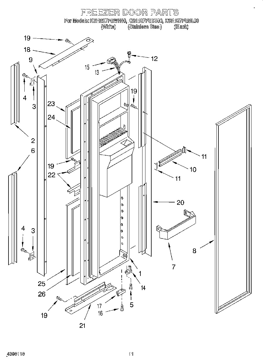 07 - FREEZER DOOR