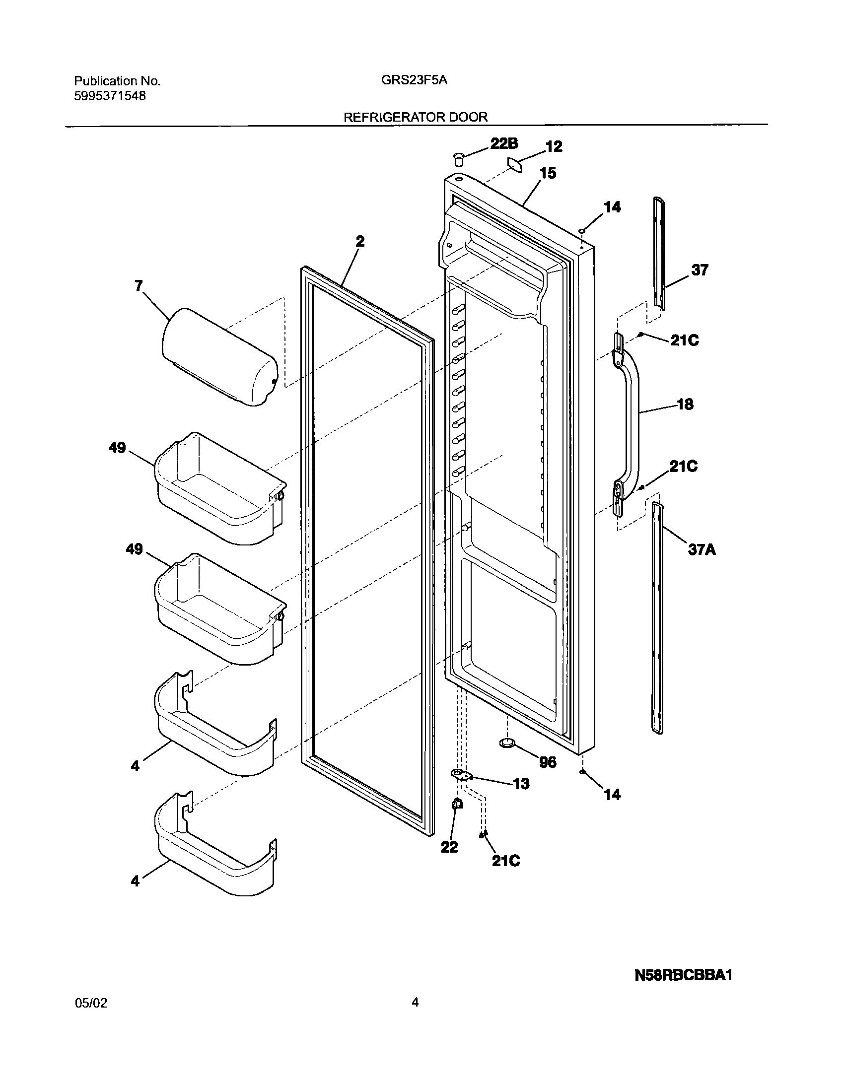 05 - REFRIGERATOR DOOR