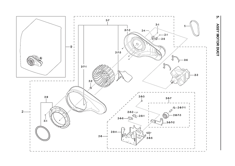 Motor Duct Assembly