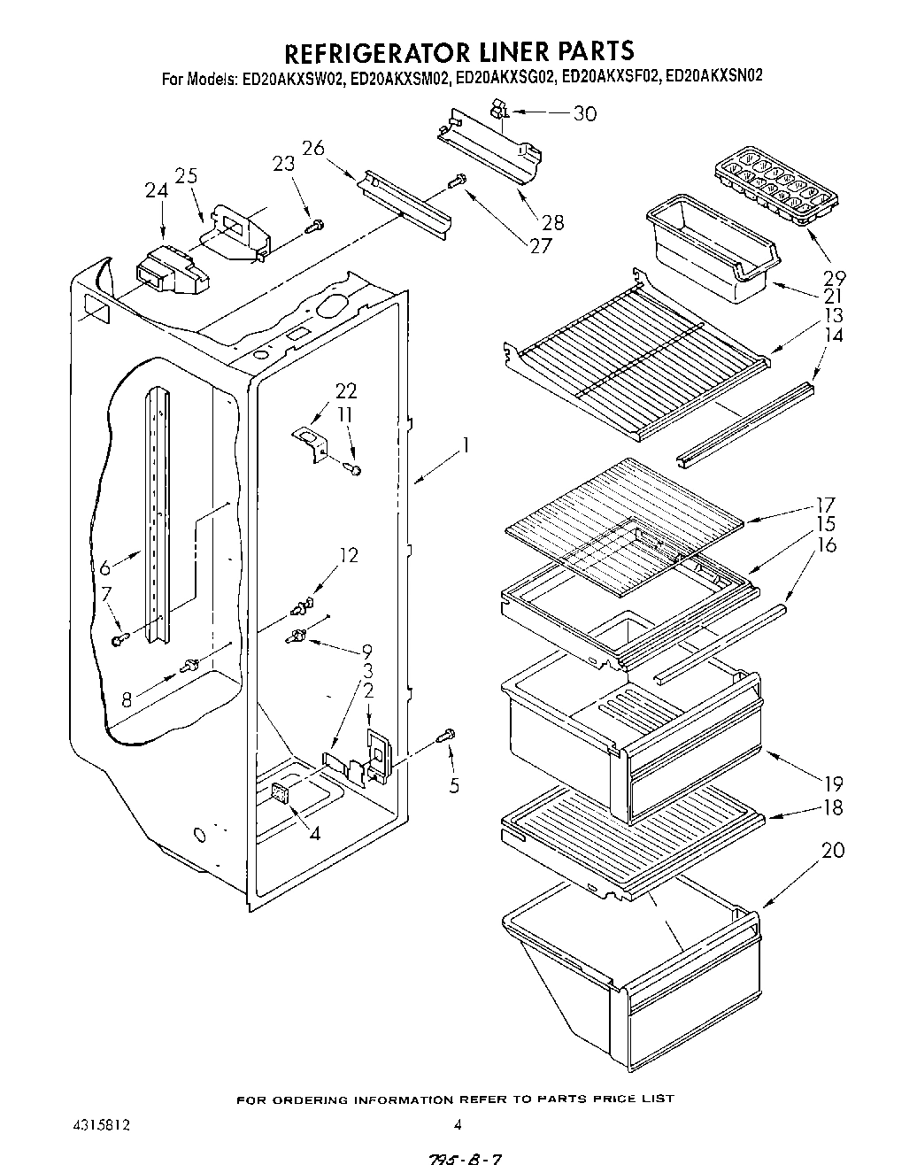 03 - REFRIGERATOR LINER