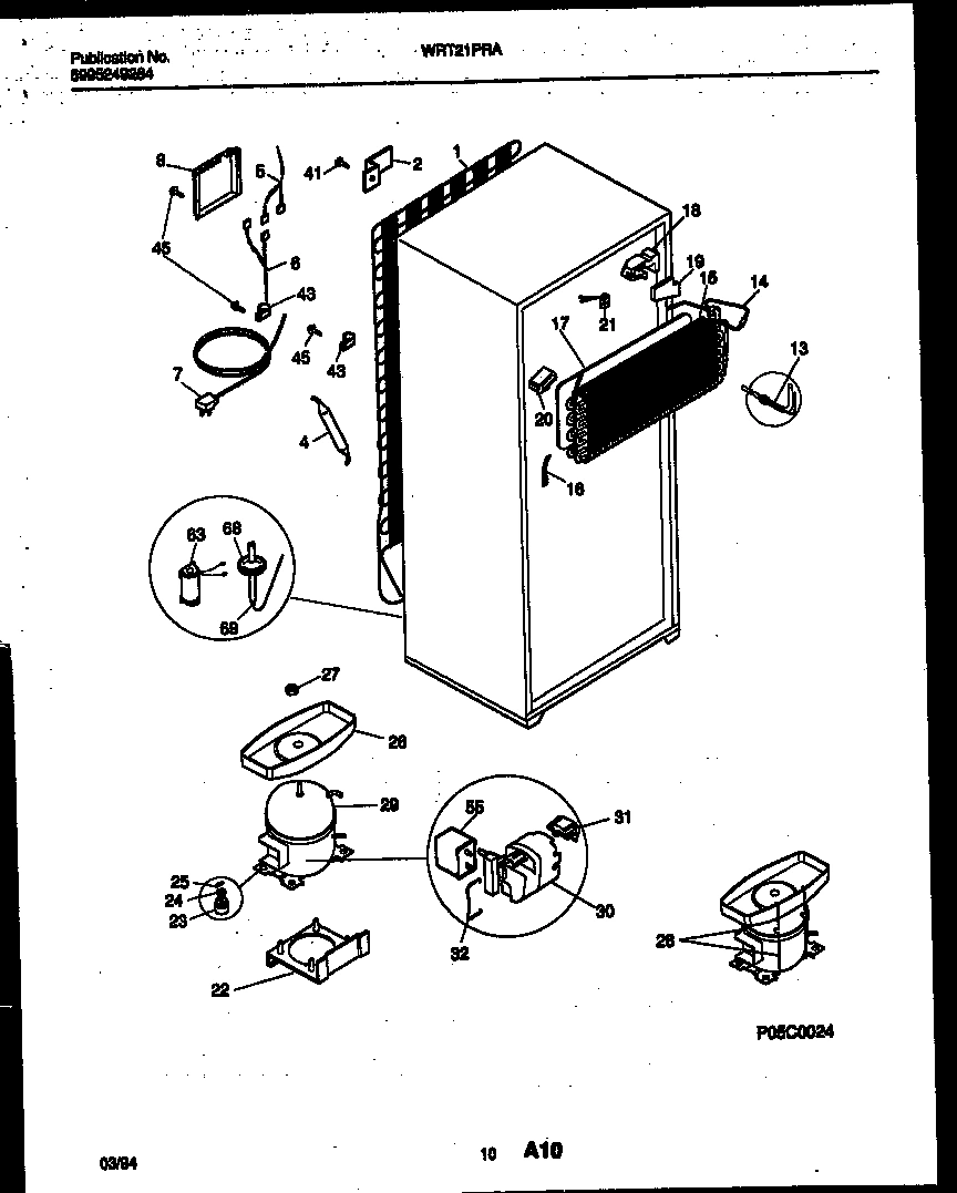 06 - SYSTEM AND AUTOMATIC DEFROST PARTS